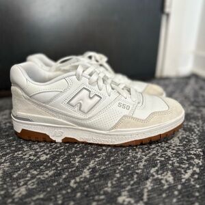 New Balance 550 WOMENS size 10.5 MENS size 9 Worn once outside for an hour.